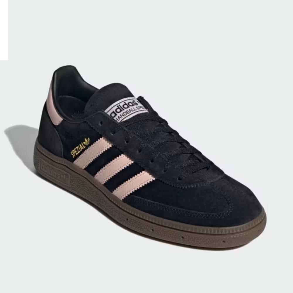 adidas Handball Spezial W Core Black / Icey Pink / Gold Metallic - Picture 3 of 7